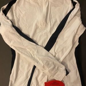 Women’s Hot Chillys Salsa panel zip T